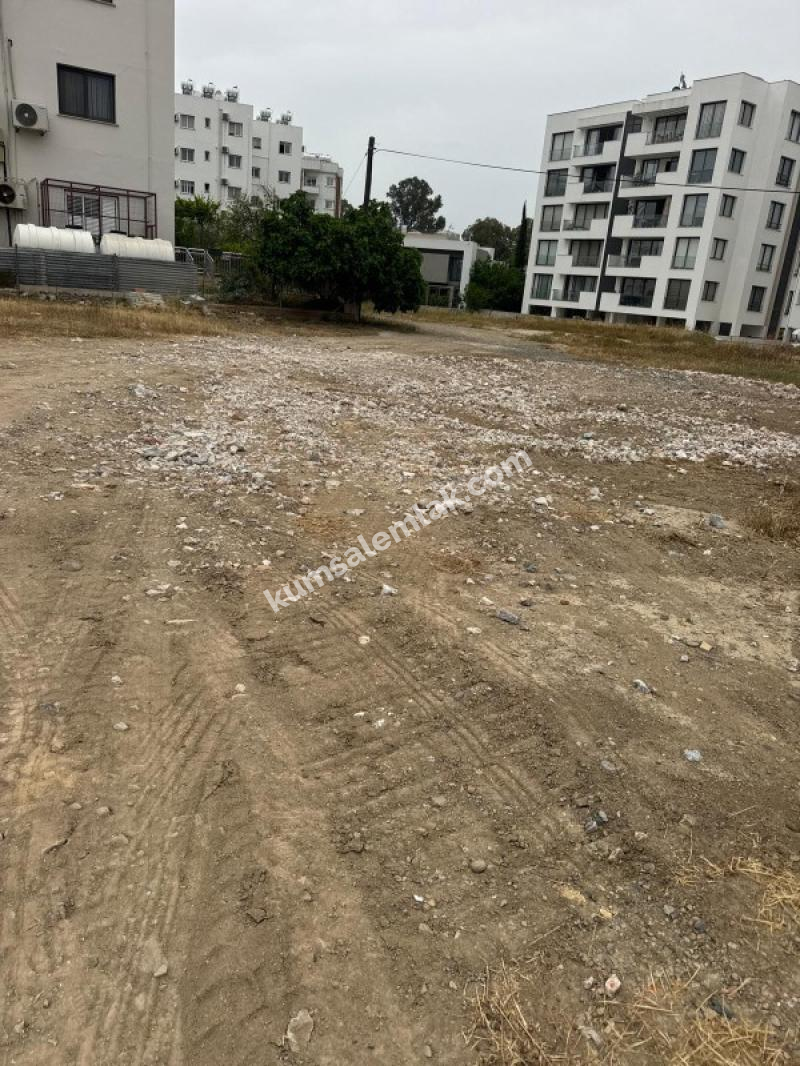KIBRIS LEFKOŞA KERMİYA BÖLGESİNDE APARTMAN İZİNLİ SATILIK  ARSA