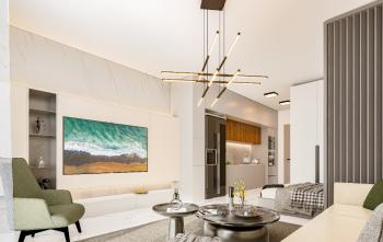 KKTC İskele Long Beach'te Merit Royal Garden'a 750 Metre Site İçerisinde Satılık 1+0 Lüks Daireler