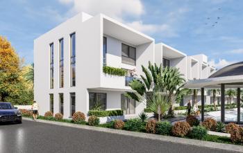 KKTC İskele Long Beach'te Merit Royal Garden'a 750 Metre Site İçerisinde Satılık 1+0 Lüks Daireler