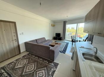 Girne Karaoğlanoğlunda Eşyalı 1+1 Kiralık Daire 