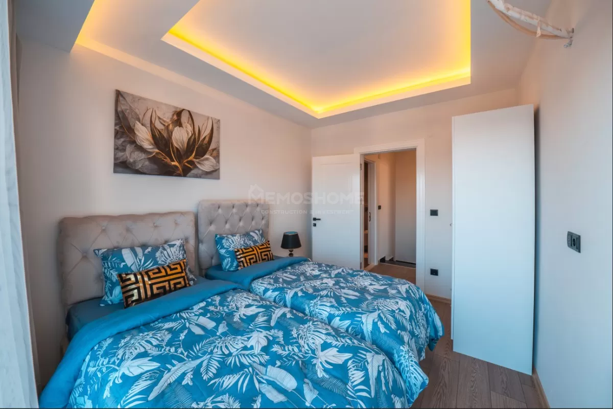 Oba'da Modern 2+1 Dubleks