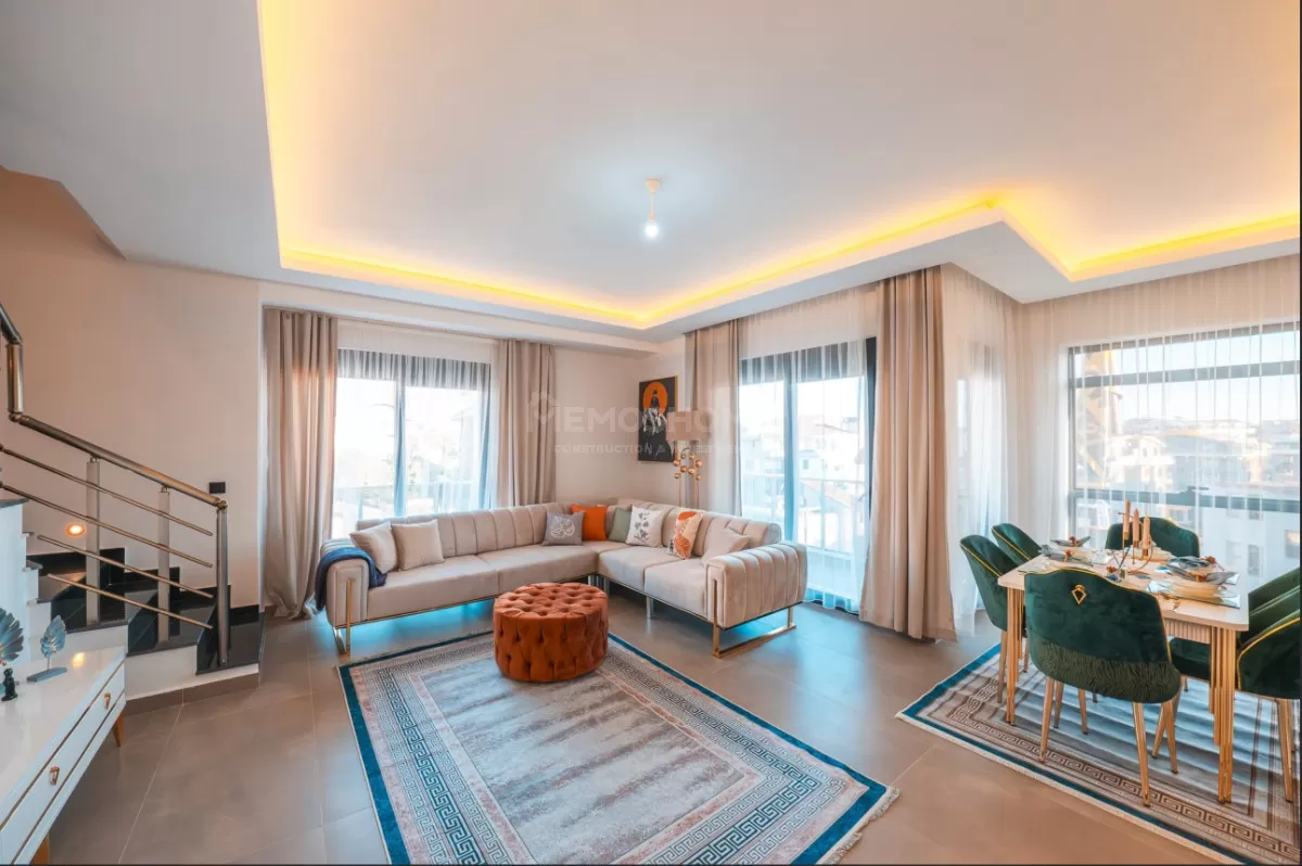 Oba'da Modern 2+1 Dubleks