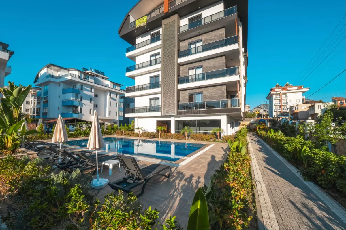 Oba'da Modern 2+1 Dubleks