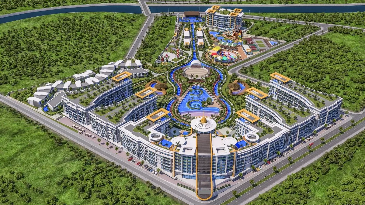 Umøblert 2+1 i Azura World