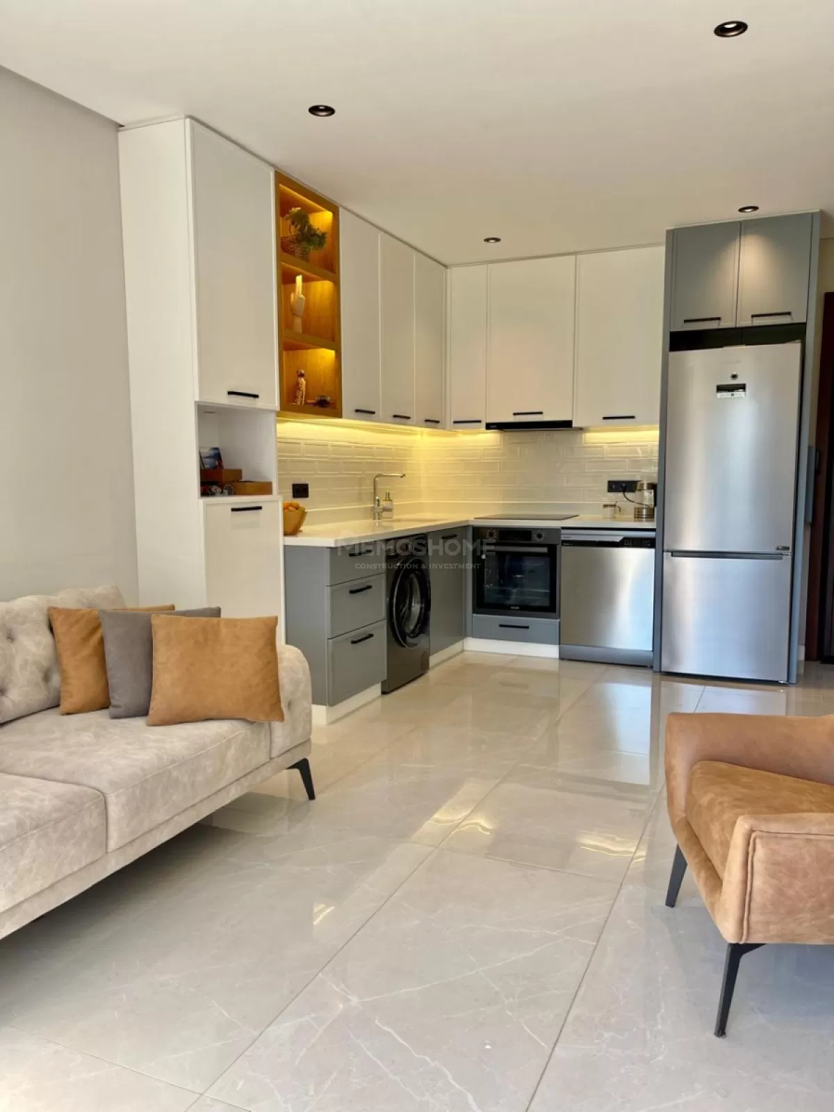 Oba'da Rahat Mobilyalı 1+1