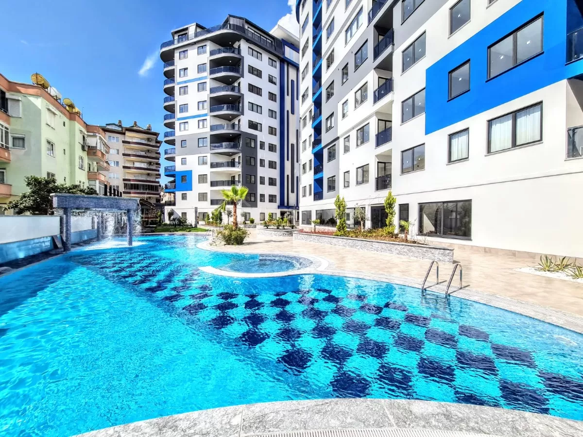 Restful 1+1 Apartment In Alanya Center