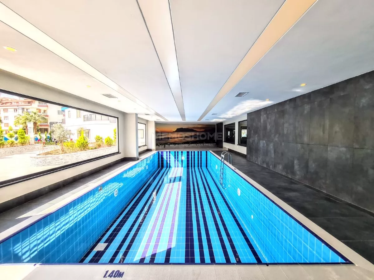 Restful 1+1 Apartment In Alanya Center