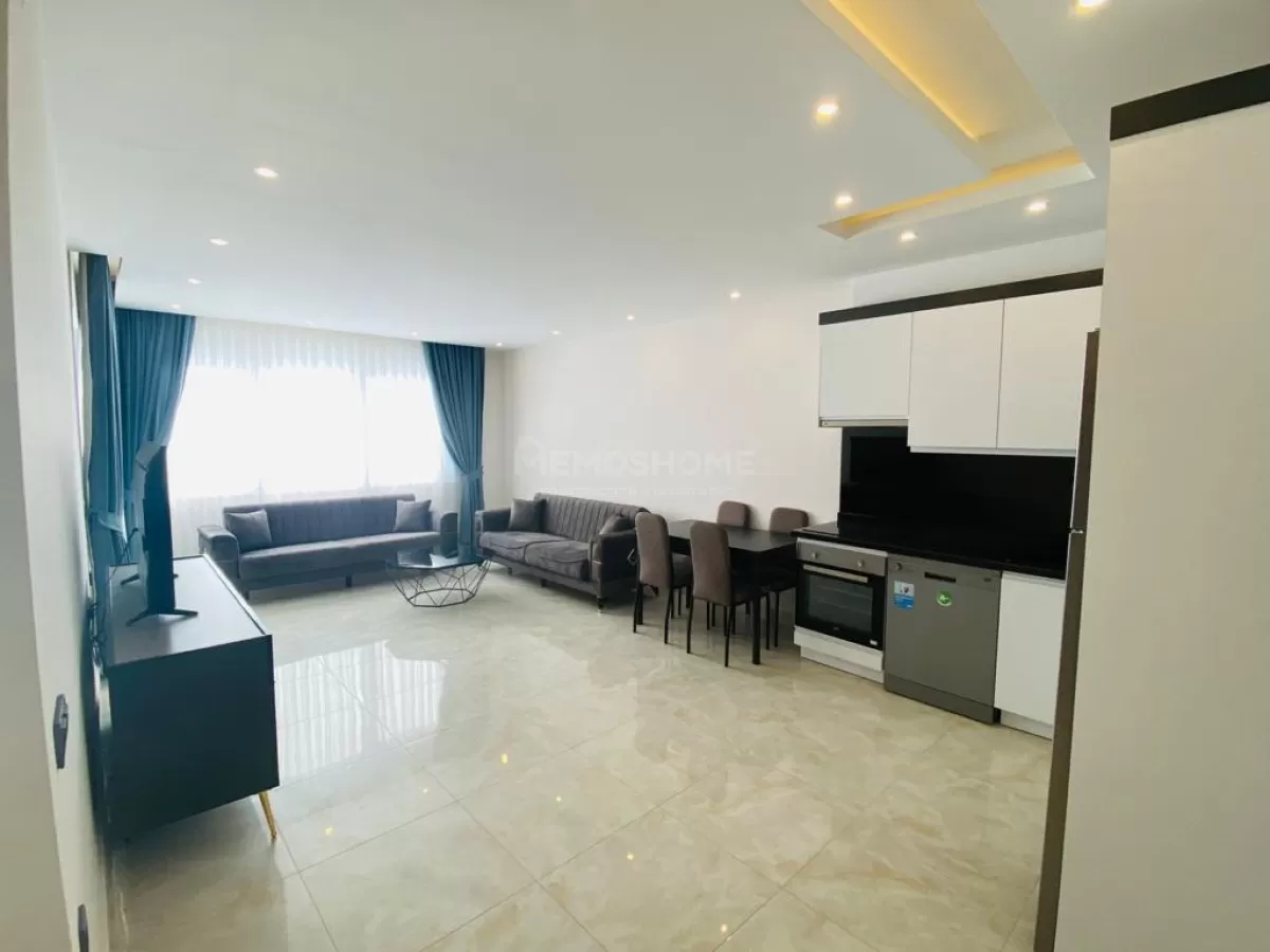 Restful 1+1 Apartment In Alanya Center