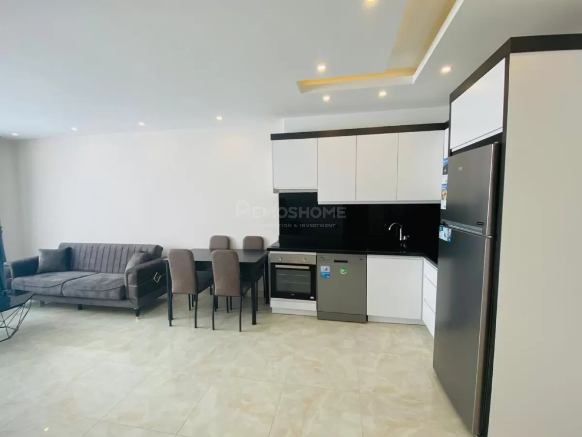 Restful 1+1 Apartment In Alanya Center