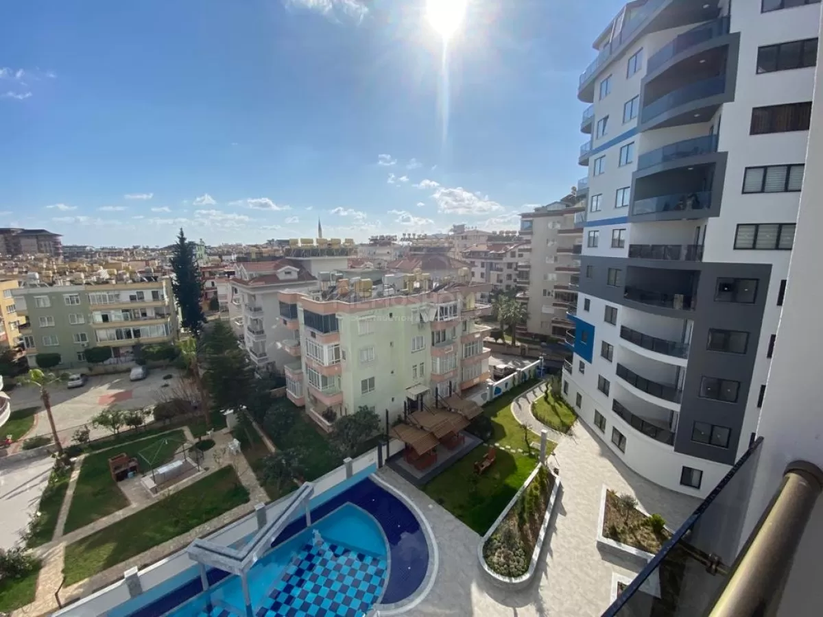 Restful 1+1 Apartment In Alanya Center