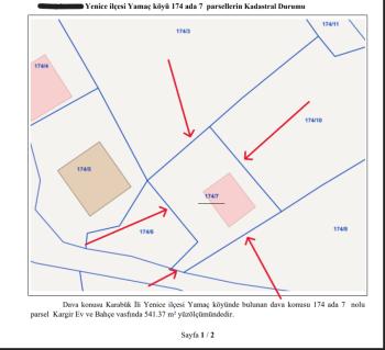 KARABÜK YENİCE MÜSTAKİL EV TAPU SAHİBİ PERTA EMLAK ÜMİT TAHMAZ