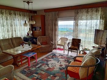 Sarımsaklı Sahilde Denize Sıfır, Full Deniz Manzaralı, 3+1 Satılık Daire.