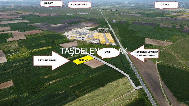 ANAYOLA 100 METRE MESAFEDE ARAZİ