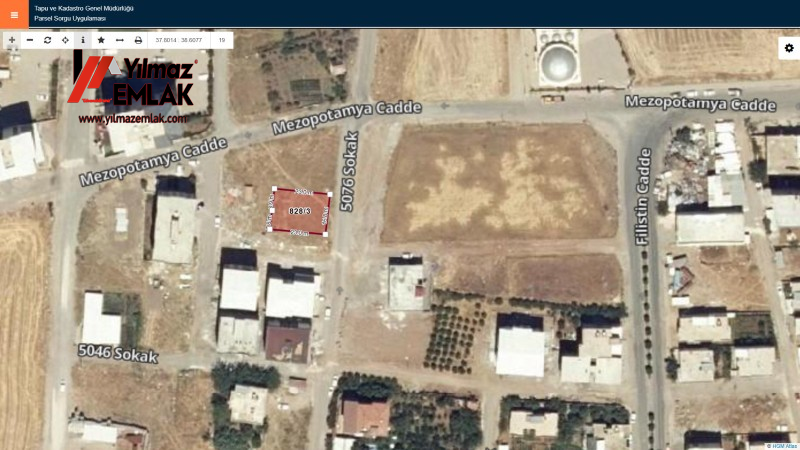 YAVUZ SELİM MAHALLESİNİN EN GÜZEL YERİNDE SATILIK 376 m² ARSA