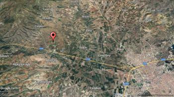 Güvenay - Çorum İskilip Yolu Çanakçı Köyü Mevkii 33 Dönüm Satılık Tarla 