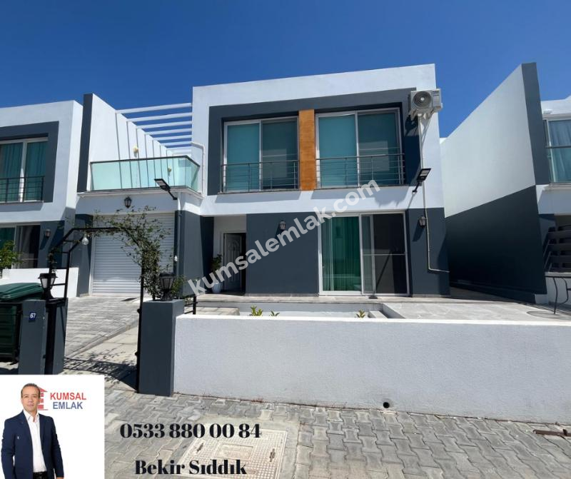 KIBRIS LEFKOŞA GÖNYELİ'DE ACİL SATILIK FUL EŞYALI+GARAJDAKİ ARABA DAHİL  İKİZ DUBLEX EV