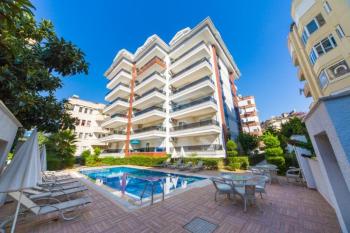 CLEPATRA ALAİYE  NO: 33 ALANYA SİTESİ 1+1 EŞYALI KİRALIK DAİRE