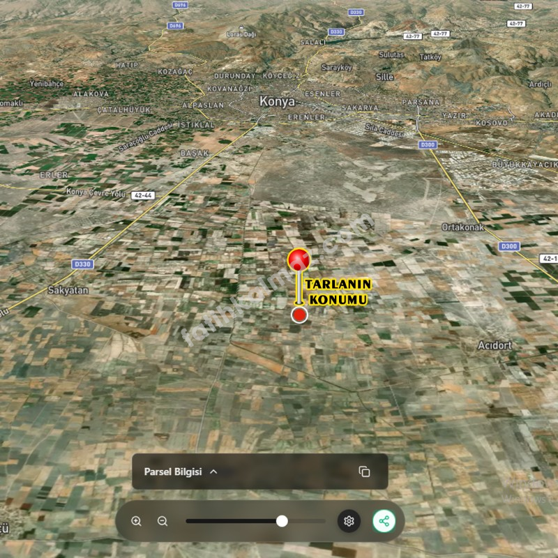 Konya / Karatay / Satılık Tarla Acıdort Mah. 42.601 M2 (Müstakil)