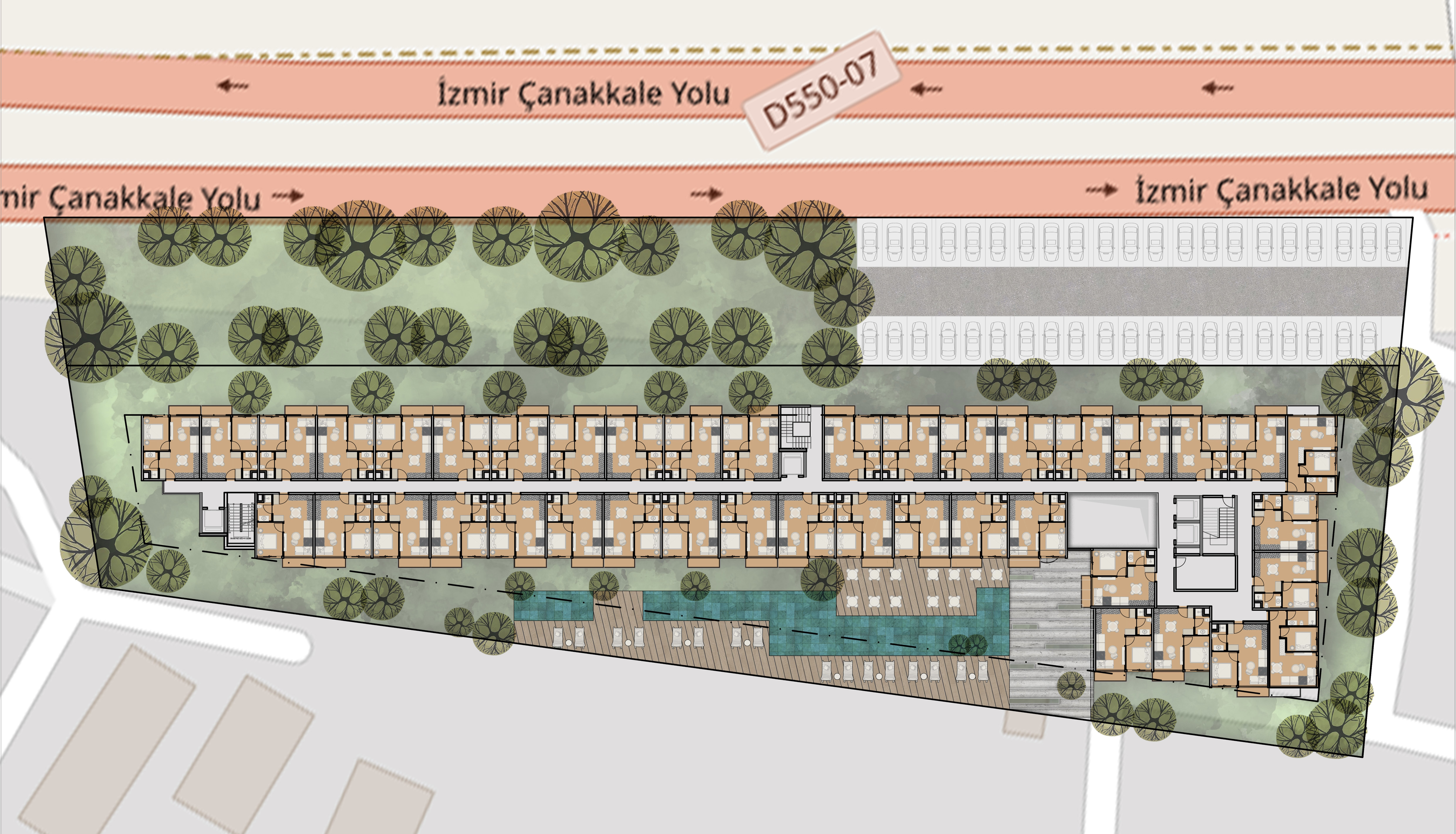 DENİZ'E 350 metre Arsadan Rezidans sahibi olun.