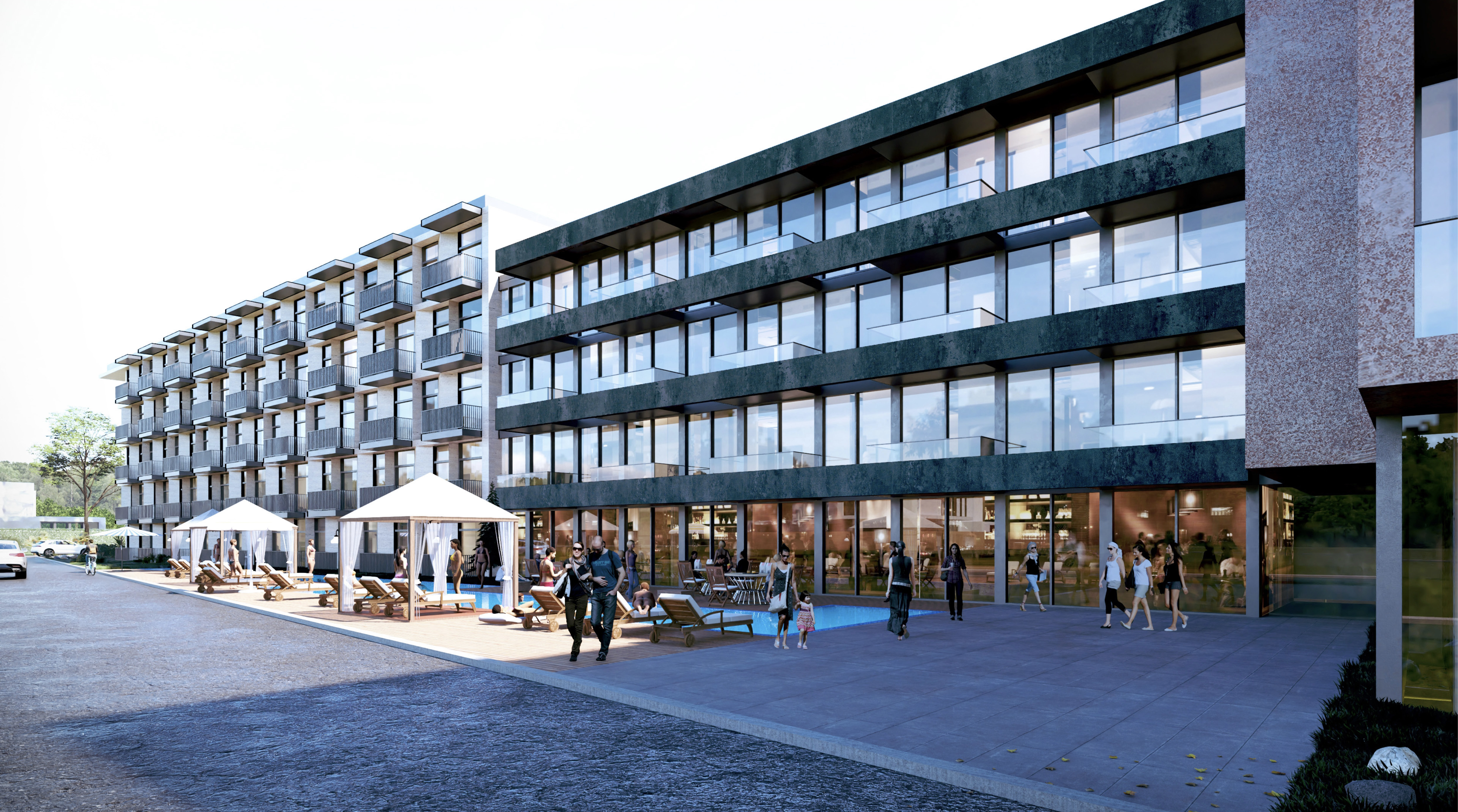 DENİZ'E 350 metre Arsadan Rezidans sahibi olun.