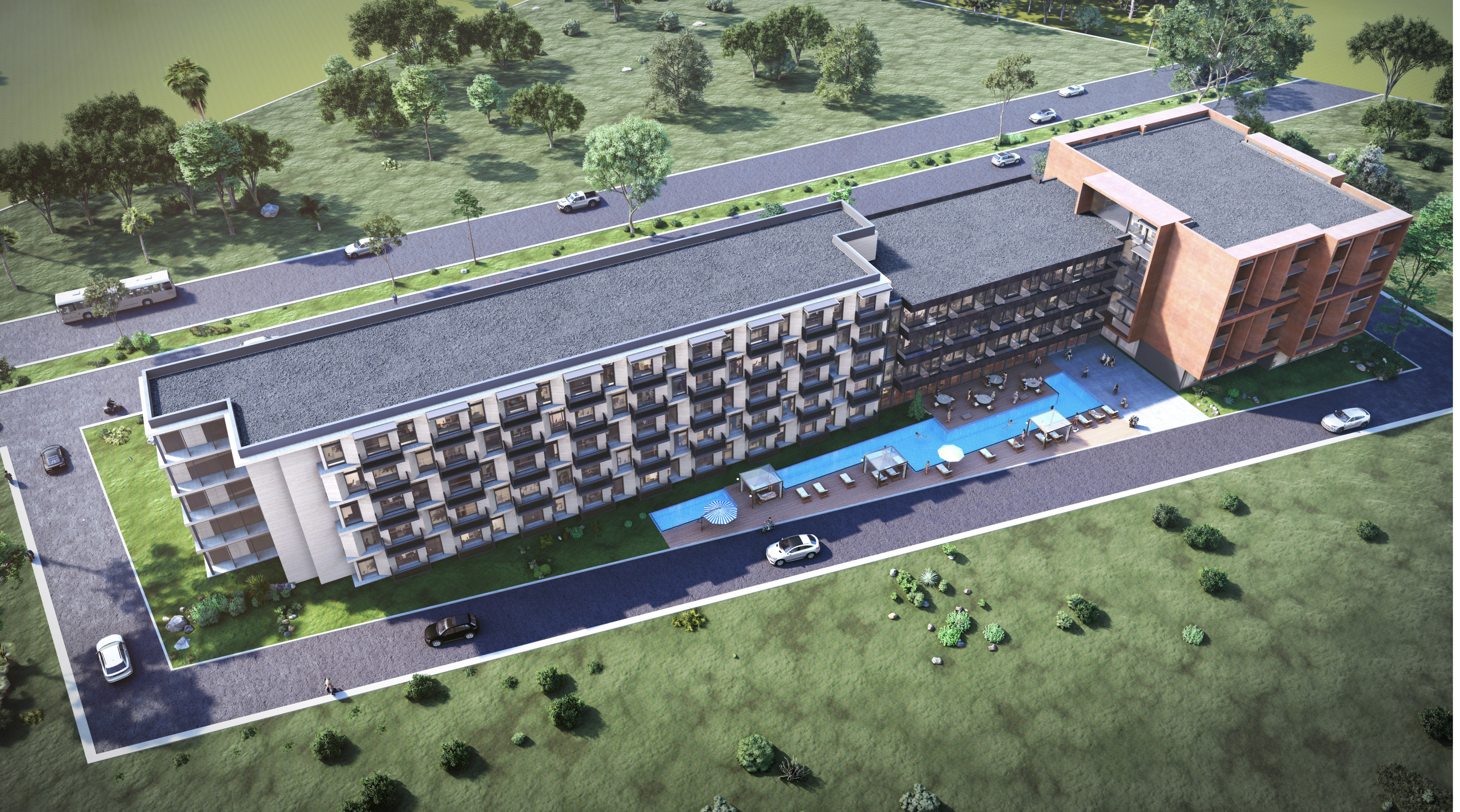 DENİZ'E 350 metre Arsadan Rezidans sahibi olun.