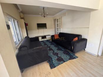 Lefkoşa Göçmenköy'de Bahçeli Eşyalı Kiralık 2+1 Dubleks Ev