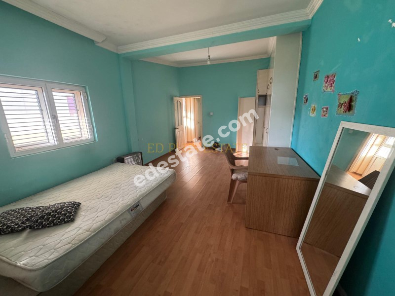 Lefkoşa Göçmenköy'de Bahçeli Eşyalı Kiralık 2+1 Dubleks Ev