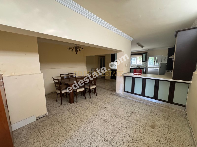 Lefkoşa Göçmenköy'de Bahçeli Eşyalı Kiralık 2+1 Dubleks Ev