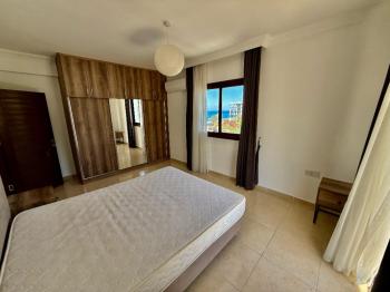 Girne Merkezde Full Eşyalı Deniz Manzaralı 2+1 Kiralık Daireler 