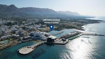 Kıbrıs Girne Kaşgar Bölgesinde Deniz Manzaralı Satılık 1+1 Daire 