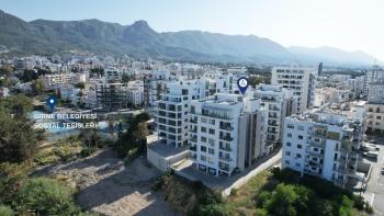 Kıbrıs Girne Kaşgar Bölgesinde Deniz Manzaralı Satılık 1+1 Daire 