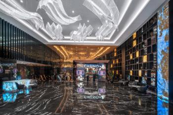 KKTC, İskele'de Muhteşem 5 Yıldızlı Otel ve Casino içerisinde, A Blok'ta 23 Kat, Önü kapanmaz Deniz Manzaralı, Masrafsız, Satılık 2+1 Daire.