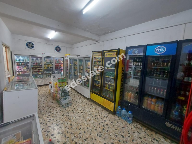 Lefkoşa Hapolat'ta Devren SATILIK MARKET+DEPO+ 2+1 DAİRE
