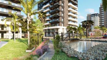 LEFKOŞA DÜZOVA BÖLGESİNDE SİTE İÇERİSİNDE 1+1 LÜKS DAİRE