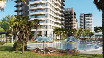 LEFKOŞA DÜZOVA BÖLGESİNDE SİTE İÇERİSİNDE 1+1 LÜKS DAİRE