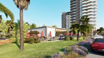 LEFKOŞA DÜZOVA BÖLGESİNDE SİTE İÇERİSİNDE 1+1 LÜKS DAİRE
