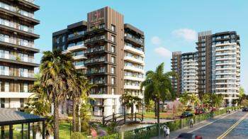 LEFKOŞA DÜZOVA BÖLGESİNDE SİTE İÇERİSİNDE 1+1 LÜKS DAİRE
