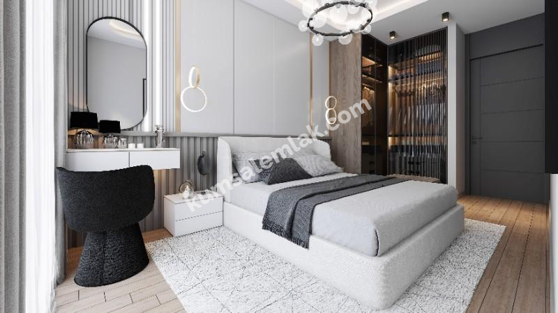 LEFKOŞA DÜZOVA BÖLGESİNDE SİTE İÇERİSİNDE 1+1 LÜKS DAİRE