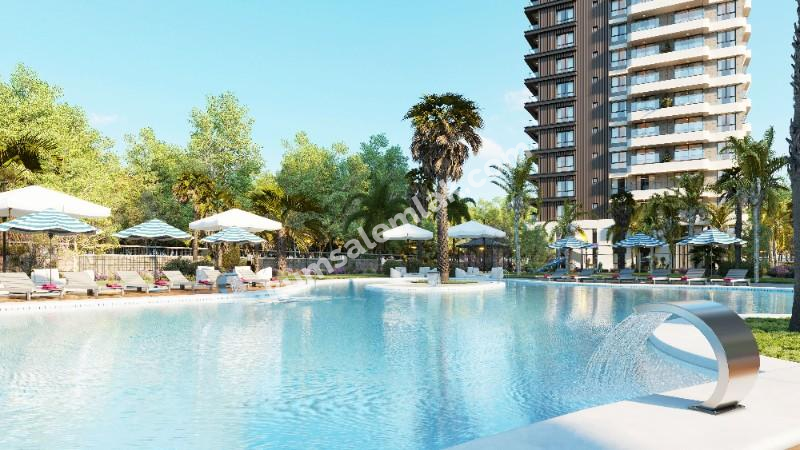 LEFKOŞA DÜZOVA BÖLGESİNDE SİTE İÇERİSİNDE 1+1 LÜKS DAİRE