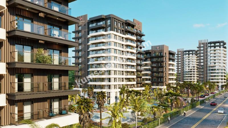 LEFKOŞA DÜZOVA BÖLGESİNDE SİTE İÇERİSİNDE 1+1 LÜKS DAİRE