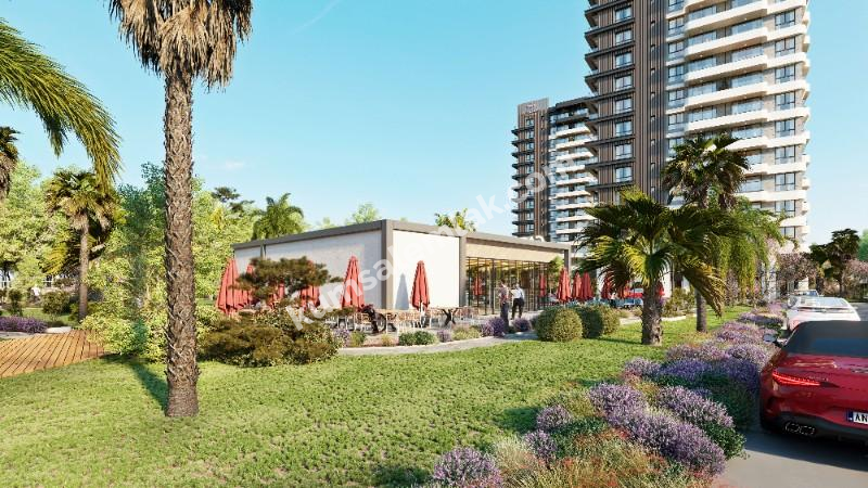 LEFKOŞA DÜZOVA BÖLGESİNDE SİTE İÇERİSİNDE 1+1 LÜKS DAİRE
