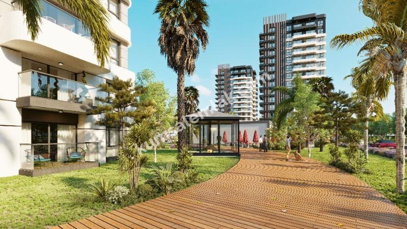 LEFKOŞA DÜZOVA BÖLGESİNDE SİTE İÇERİSİNDE 1+1 LÜKS DAİRE