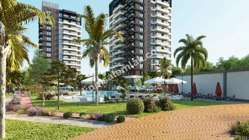 LEFKOŞA DÜZOVA BÖLGESİNDE SİTE İÇERİSİNDE 1+1 LÜKS DAİRE