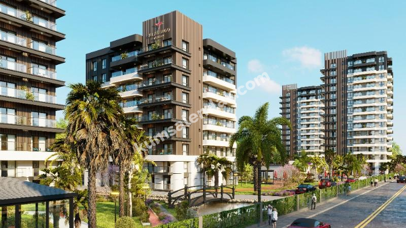 LEFKOŞA DÜZOVA BÖLGESİNDE SİTE İÇERİSİNDE 1+1 LÜKS DAİRE