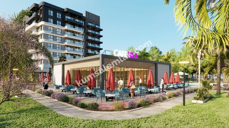 LEFKOŞA DÜZOVA BÖLGESİNDE SİTE İÇERİSİNDE 1+1 LÜKS DAİRE