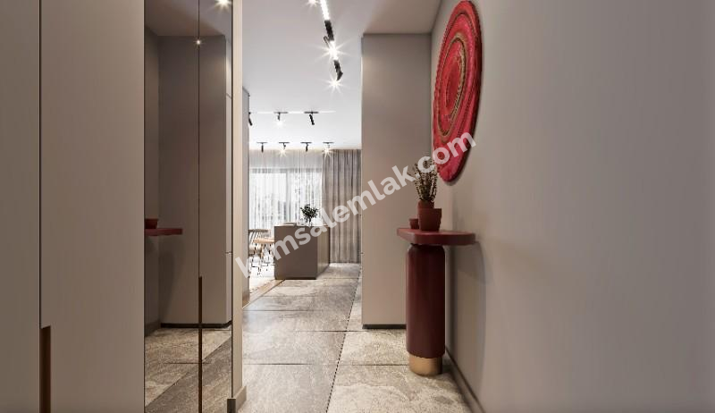 LEFKOŞA DÜZOVA BÖLGESİNDE SİTE İÇERİSİNDE LÜKS 2+1 DAİRE