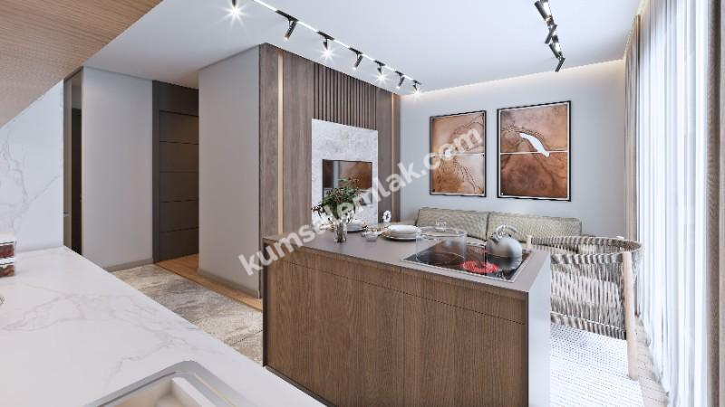 LEFKOŞA DÜZOVA BÖLGESİNDE SİTE İÇERİSİNDE LÜKS 2+1 DAİRE
