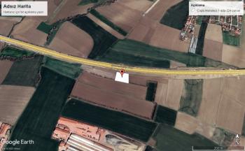 GÜVENAY - ÇORUM İSKİLİP YOLU ÜZERİ SATILIK 3363 M² TARLA