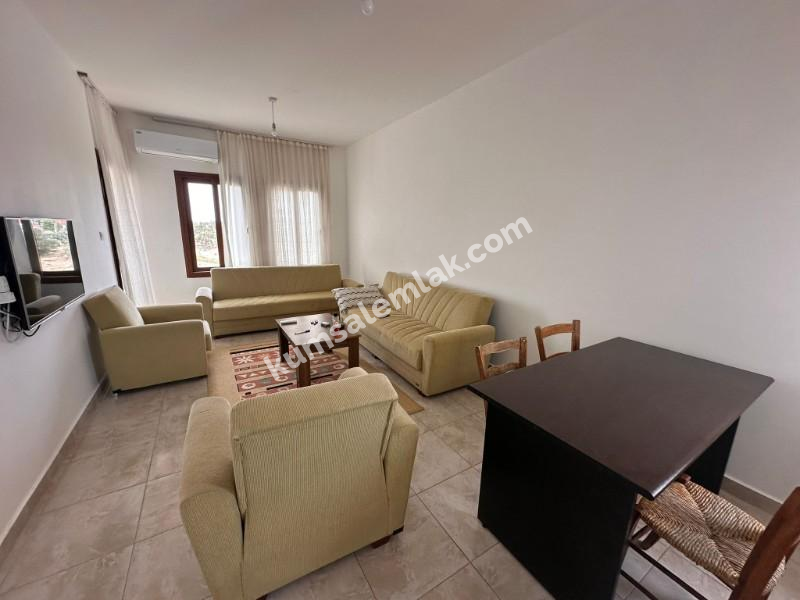 LEFKOŞA KERMİYA BÖLGESİNDE  AYLIK ÖDEMELİ KİRALIK 2 + 1 EŞYALI DAİRE 