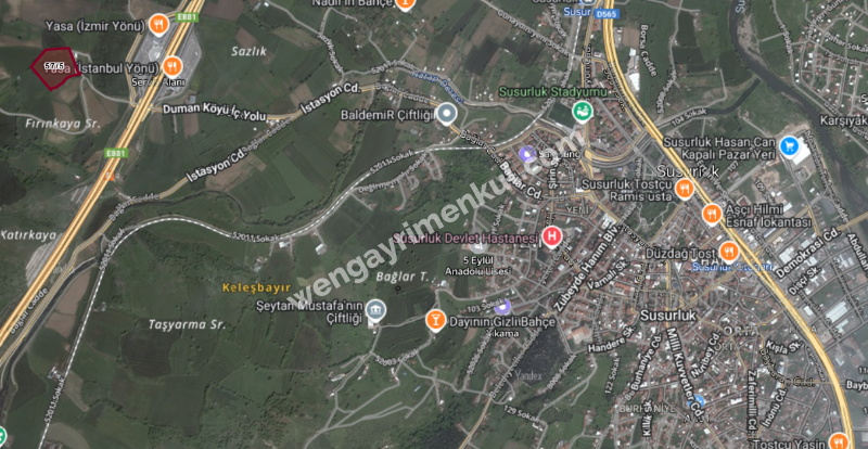 SUSURLUK YASA TESİSLERİNDE, IPARD KAPSAMINDA YOLA  CEPHE ÇİFTLİK ARAZİSİ